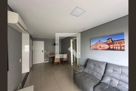 Sala de apartamento à venda com 1 quarto, 49m² em Alphaville Industrial, Barueri