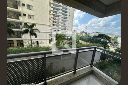 Varanda da Sala de apartamento à venda com 1 quarto, 49m² em Alphaville Industrial, Barueri