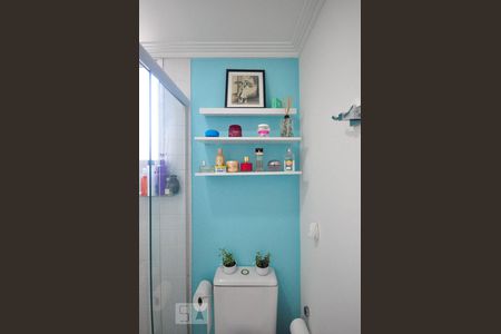 detalhe do banheiro de apartamento para alugar com 2 quartos, 57m² em Super Quadra Morumbi, São Paulo