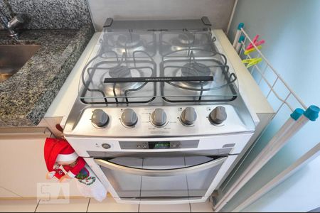 Apartamento para alugar com 57m², 2 quartos e 1 vagadetalhe da cozinha