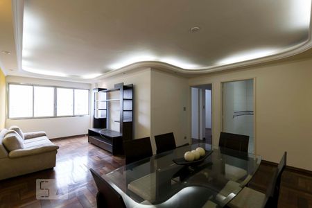 Sala de apartamento para alugar com 3 quartos, 133m² em Paraíso, São Paulo