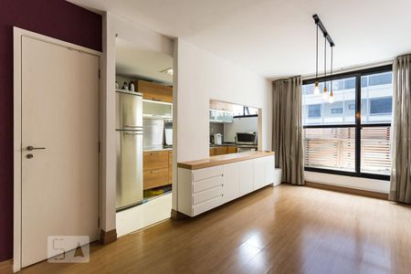 Sala de apartamento à venda com 1 quarto, 90m² em Itaim Bibi, São Paulo