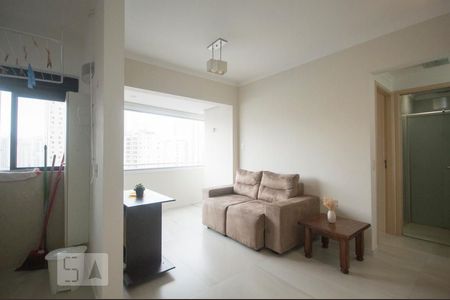 Sala/Cozinha de apartamento à venda com 1 quarto, 40m² em Cidade Monções, São Paulo