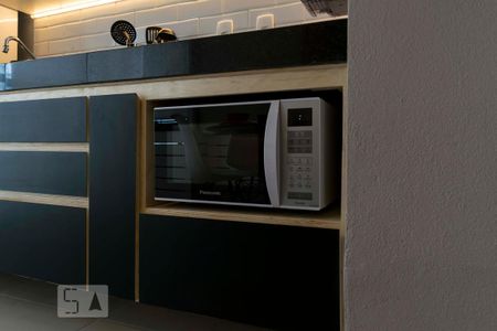 Studio à venda com 33m², 1 quarto e 1 vagaVaranda Gourmet (Microondas)