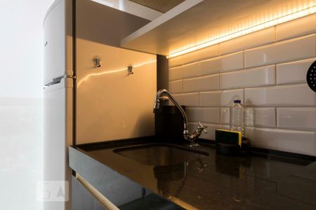 Varanda Gourmet (Torneira) de kitnet/studio à venda com 1 quarto, 33m² em Vila Mariana, São Paulo
