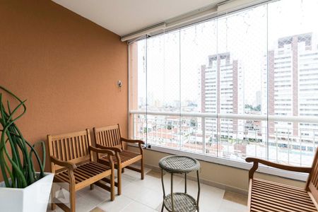 Varanda de apartamento para alugar com 3 quartos, 87m² em Vila Dom Pedro I, São Paulo