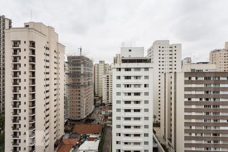 Vista de apartamento para alugar com 1 quarto, 45m² em Indianópolis, São Paulo