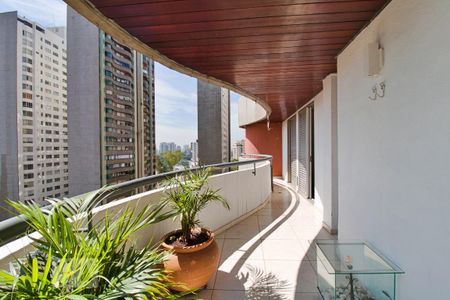 Apartamento para alugar com 160m², 3 quartos e 2 vagasVaranda da Sala