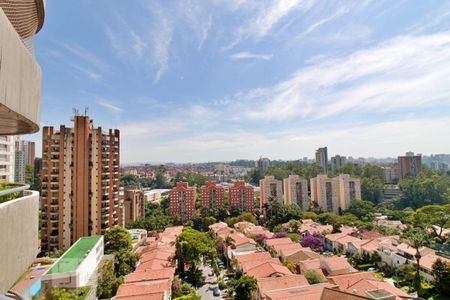 Apartamento para alugar com 160m², 3 quartos e 2 vagasVista da Varanda da Sala