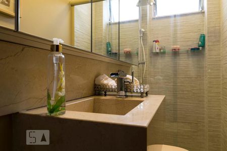 Banheiro social (Torneira) de apartamento para alugar com 2 quartos, 110m² em Vila Mariana, São Paulo