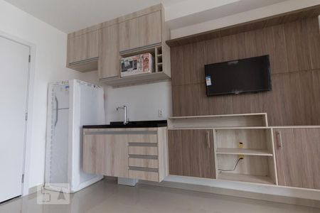Cozinha de kitnet/studio à venda com 1 quarto, 35m² em Barra Funda, São Paulo