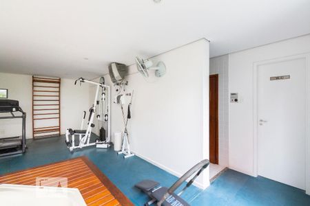 Apartamento para alugar com 28m², 1 quarto e 1 vaga Apartamento para alugar com 28m², 1 quarto e 1 vagaÁrea comum - Academia