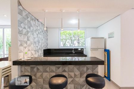 Apartamento para alugar com 28m², 1 quarto e 1 vaga Apartamento para alugar com 28m², 1 quarto e 1 vagaÁrea comum - Salão de festas