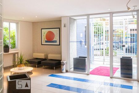 Apartamento para alugar com 28m², 1 quarto e 1 vaga Apartamento para alugar com 28m², 1 quarto e 1 vagaÁrea comum - Hall Social