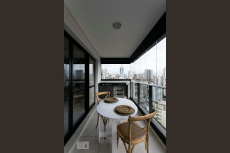 Varanda Gourmet de kitnet/studio para alugar com 1 quarto, 40m² em Vila Mariana, São Paulo