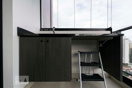 Varanda Gourmet (Armários) de kitnet/studio para alugar com 1 quarto, 40m² em Vila Mariana, São Paulo