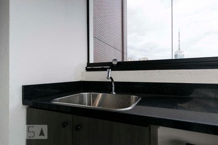 Studio para alugar com 40m², 1 quarto e 1 vagaVaranda Gourmet (Torneira)