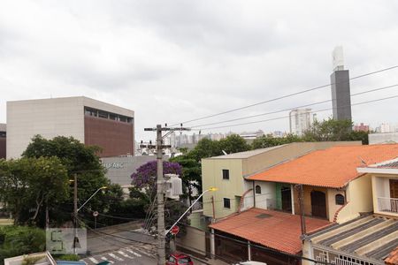 Vista da Suíte de apartamento à venda com 2 quartos, 60m² em Vila São Pedro, Santo André