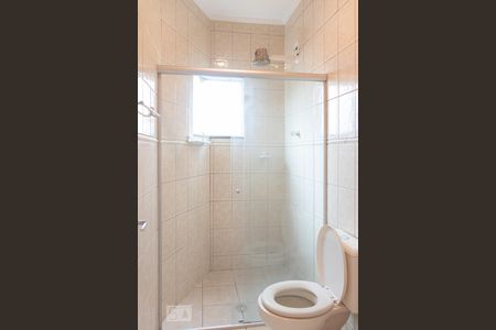 Banheiro da Suíte de apartamento à venda com 2 quartos, 60m² em Vila São Pedro, Santo André