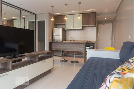 Studio à venda com 42m², 1 quarto e 1 vagaSala