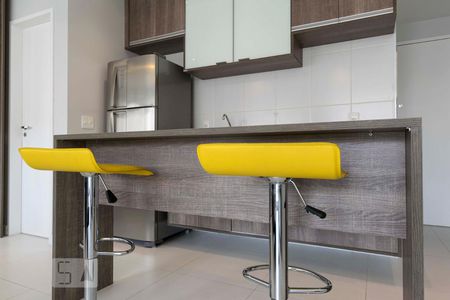 Studio à venda com 42m², 1 quarto e 1 vagaCozinha