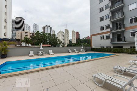Piscina de apartamento para alugar com 1 quarto, 52m² em Jardim Ampliação, São Paulo
