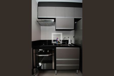 Cozinha de kitnet/studio para alugar com 1 quarto, 33m² em Vila Madalena, São Paulo