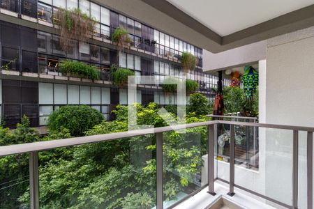 Vista/Varanda de apartamento para alugar com 1 quarto, 33m² em Vila Madalena, São Paulo