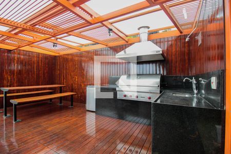 Studio para alugar com 33m², 1 quarto e 1 vagaChurrasqueira