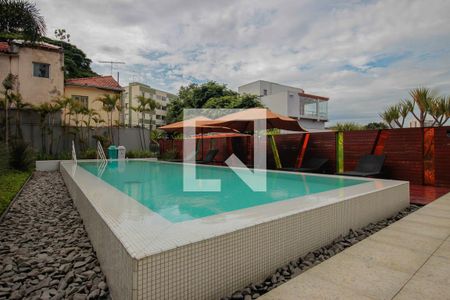 Studio para alugar com 33m², 1 quarto e 1 vagaPiscina