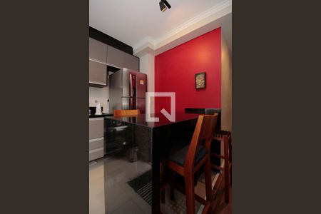 Cozinha de kitnet/studio para alugar com 1 quarto, 33m² em Vila Madalena, São Paulo