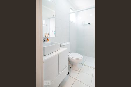 Banheiro Social de apartamento à venda com 2 quartos, 55m² em Cidade Monções, São Paulo