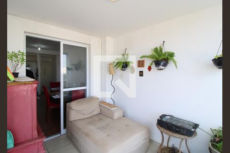 Varanda da sala  de apartamento para alugar com 3 quartos, 64m² em Barra Funda, São Paulo