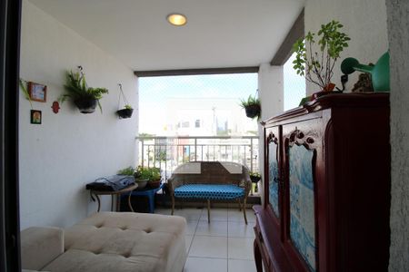 Varanda da sala  de apartamento para alugar com 3 quartos, 64m² em Barra Funda, São Paulo