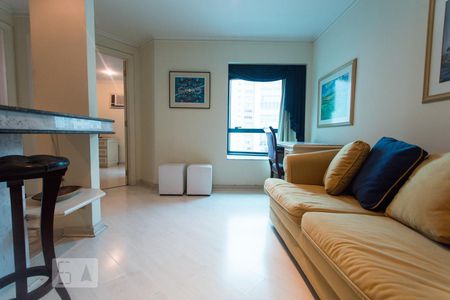 Sala de apartamento para alugar com 1 quarto, 34m² em Jardim Paulista, São Paulo