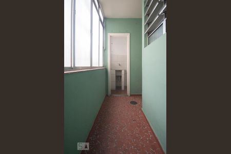 Área Serviço de apartamento para alugar com 1 quarto, 55m² em Santo Amaro, São Paulo