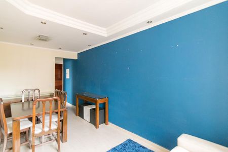 Sala de apartamento à venda com 2 quartos, 60m² em Vila Valparaíso, Santo André