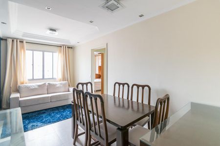 Sala de apartamento à venda com 2 quartos, 60m² em Vila Valparaíso, Santo André