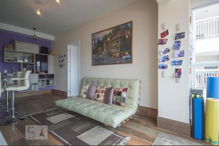 Sala de apartamento para alugar com 1 quarto, 49m² em Vila Cordeiro, São Paulo