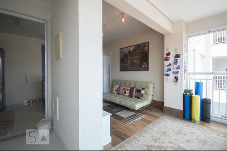 Sala/Sacada de apartamento para alugar com 1 quarto, 49m² em Vila Cordeiro, São Paulo