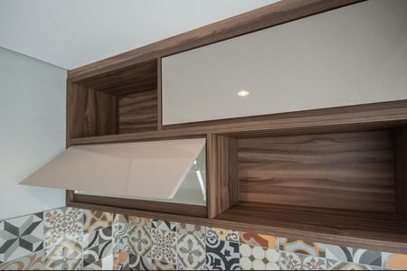 Cozinha de kitnet/studio para alugar com 1 quarto, 34m² em Brooklin Paulista, São Paulo