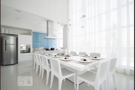 Salão de Festas/Gourmet de kitnet/studio para alugar com 1 quarto, 34m² em Brooklin Paulista, São Paulo