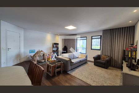 Sala de apartamento à venda com 3 quartos, 114m² em Jardim, Santo André