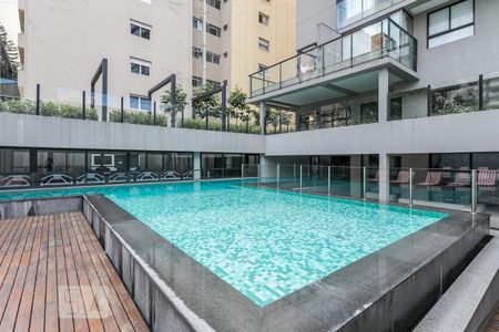 Piscina de apartamento para alugar com 1 quarto, 36m² em Jardim Paulista, São Paulo