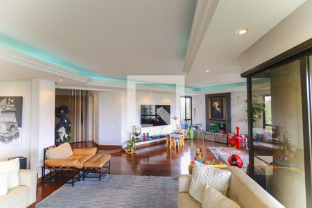 Sala de apartamento à venda com 4 quartos, 300m² em Paraíso do Morumbi, São Paulo