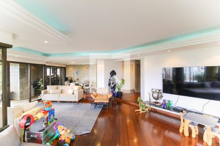 Sala de apartamento à venda com 4 quartos, 300m² em Paraíso do Morumbi, São Paulo