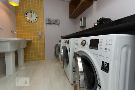 Studio para alugar com 34m², 1 quarto e 1 vagaLavanderia