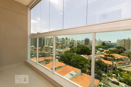 Varanda de kitnet/studio para alugar com 1 quarto, 34m² em Água Branca, São Paulo