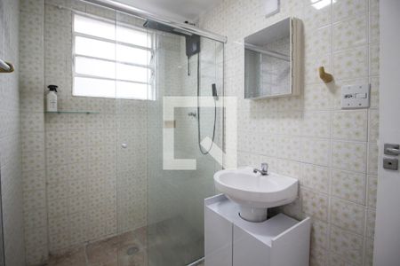 Banheiro de apartamento para alugar com 1 quarto, 45m² em Vila Nova Conceição, São Paulo
