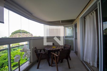 Varanda de apartamento para alugar com 2 quartos, 80m² em Barra da Tijuca, Rio de Janeiro